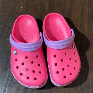 Pink CROCS